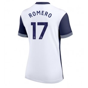 Tottenham Hotspur Cristian Romero #17 Replika Hjemmebanetrøje Dame 2024-25 Kortærmet